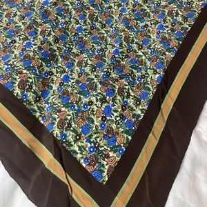 Vintage Silk Sorelle Fontana Scarf